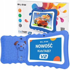 Blow Tablet KidsTAB7 V2 4/32GB Modré etui kamera 2MP