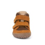 Detská zimná barefoot obuv TEX WOOL Cognac, Froddo, G3110254-14W, hnedá - 33