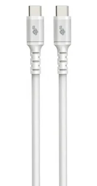 TB Touch USB-C - USB-C biela / Dátový kábel / 60W / 2m (AKTBXKUCC2SI20W)