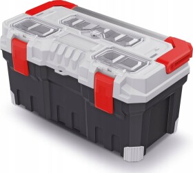 Kistenberg TITAN PLUS Plastový kufor na náradie, 55,4x28,6x27,6cm, šedá KTIPA5530-4C