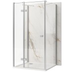 REA/S - Sprchovací kút Atlas 100x80 Chrome vľavo KPL-K4764