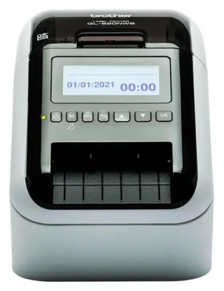 Brother QL-820NWBc / Tlačiareň samolepiacich štítkov / 300 x 300 DPI / USB / LAN / Wi-Fi / Bluetooth (QL820NWBCUA1)