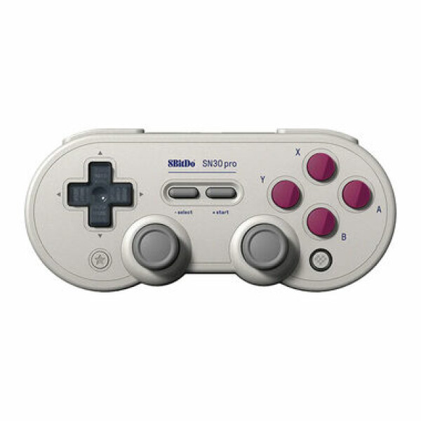 8BitDo SN30 Pre Gamepad Hall Effect Classic / Bezdrôtový ovládač / vibrácie / pre Windows Switch Apple Steam OS (RET00412)