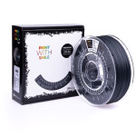 ABS filament satin black 1,75 mm Print With Smile 1 kg