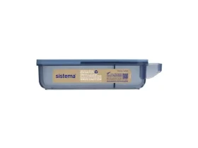 Sistema Ocean Bound Slide n Snack Delený desiatový box 445 ml modrá (8592001419490)