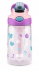 NUK Fľaša na pitie so slamkou 420ml / ružová / od 4 rokov (10255025)