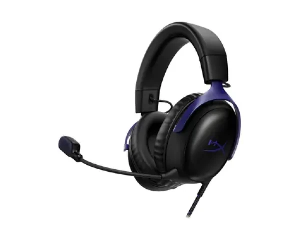HyperX Cloud III čierno-modrá / Herné slúchadlá / mikrofón / PC, PS5, PS4, Xbox, Switch (D0SX6AA)