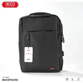 Xo CB02 čierna / Batoh pre notebook / do 15,6" / vodeodolný / USB Port (GSM177912)