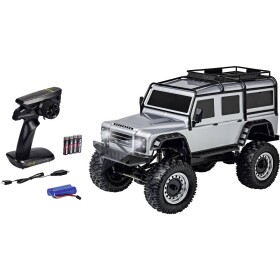 Carson Modellsport Land Rover Defender strieborná 1:8 RC model auta elektrický terénne vozidlo 4WD (4x4) RtR 2,4 GHz; 500404172