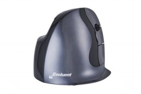 Evoluent Wireless VerticalMouse D šedo-čierna (M) / Ergonomická myš / 2.4GHz / iba pre pravákov (BNEEVRDW)