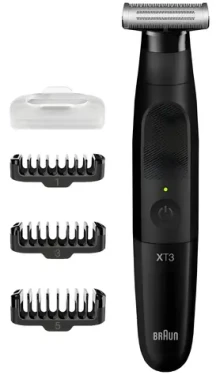Braun XT3100 čierna / Zastrihávač / Pánsky / Fúzy a telo / 45 min prevádzka / 1-5 mm (100002136806)