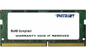 Patriot Signature 8GB (1x8GB) 2666MHz / SO-DIMM / DDR4 / CL19 / Unbuffered / Non-ECC / 1.2V (PSD48G266681S)