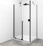 Sprchovací kút obdĺžnik 110x80 cm SAT Walk-In Xmotion SATBWIXM110STE80C