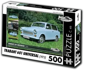 RETRO-AUTA Puzzle Trabant 601 Universal (1975, č. 46)