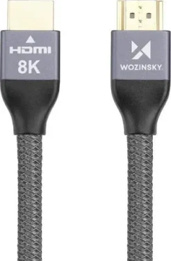 Wozinsky WHDMI-10 strieborná / Kábel HDMI-HDMI / 1m / MM (WHDMI-10)