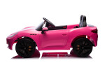 Mamido Mamido Elektrické autíčko Maserati GranTurismo Folgore 24V | 800W | 60 kg ružové