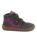 Chlapčenské celoročné členkové barefoot topánky UP HILL TEX DARK GRAY Froddo G3110281-14 - 27