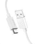 Spigen ACA08716 Essential USB-A na USB-C 60W kábel 2m biela / USB 2.0 (ACA08716)