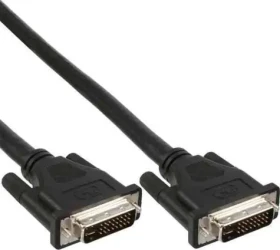 InLine DVI-D čierna / DVI kábel / 3 m (17793A)