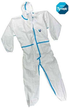 DuPont-Tyvek Ochranná kombinéza TYVEK CLASSIC PLUS Farba: Biela, Veľkosť: XL (C81595)