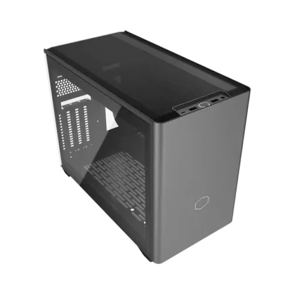 Cooler Master MasterBox NR200P MAX V2 sivá / mITX / 2x USB-A 3.2 / 1x USB-C 3.2 / 2x 140mm / SFX Gold 850W ATX 3.0 (NR200PV2-MCNN85-SL0)