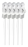 Shiverpeaks CAT7 S/FTP 0,25m biela / Patch kábel / RJ-45 / LSZH (BS75511-0.25W-SET5)