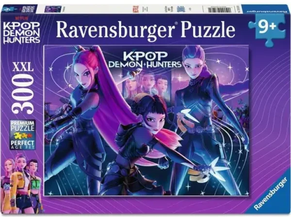 Ravensburger K-pop: Lovkyňa démonov: Rumi, Mira a Zoey 300 dielikov