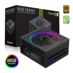 Gamemax RGB 750G / Zdroj ATX / 750W / 80 PLUS Gold / plne modulárne / RGB podsvietenie (RGB 750G)