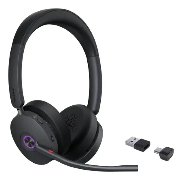 Yealink BH74 (MS Teams) čierna / Stereo náhlavná súprava / mikrofón / Bluetooth 5.3 / USB-A/C dongle (1208678)