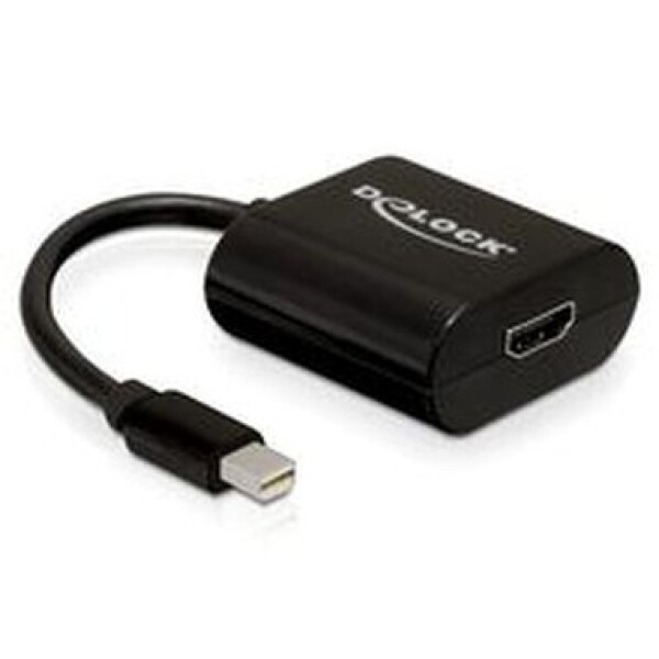 Delock adaptér DisplayPort mini (samec) na HDMI A (samica), čierny (65099)