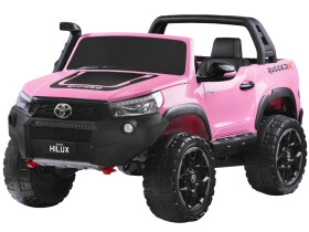 Mamido Detské elektrické autíčko Toyota Hilux 4x4 ružové