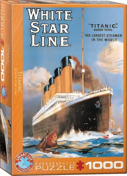 EUROGRAPHICS Puzzle Plagát Titanic