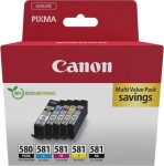 Canon CANON PGI-580/CLI-581 Ink Cartridge BK/CMYK Sec