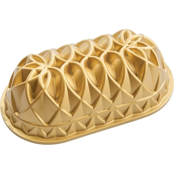 NW Forma na chlebíček Jubilee 6 cup zlatá - Nordic Ware - Nordic Ware