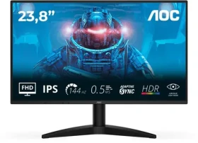 23.8" AOC 24B36X čierna / IPS / 1920x1080 / 16:9 / 4ms / 1500:1 / 300cd-m2 / HDMI + DP / VESA (24B36X)