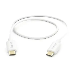 HAMA USB-C biela / Nabíjací kábel / 1 m / 480 Mbit/s