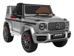 Mamido Elektrické autíčko Mercedes G63 AMG MAXI lakované strieborné