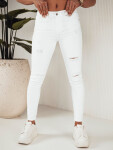 Dámske džínsové nohavice MOLI white FashionStreet UY1871 XL