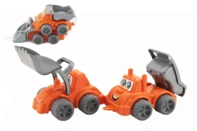 TEDDIES Stavebné stroje 2 ks