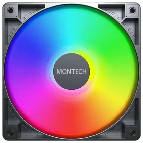 Montech GF120 PWM ARGB čierna / 120 mm / Hydraulic Bearing / 25.5 dB @ 1600 RPM / 112 CFM / ARGB / 4-pin (GF120 ARGB PWM (B))