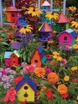 COBBLE HILL Puzzle Vtáčie búdky XL