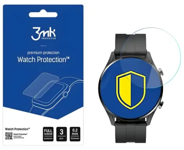 3mk Watch Protection FlexibleGlass pre Imilab W12 / Ochranné sklo / Hybridné / pre chytré hodinky