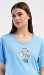 Dámske pyžamové šortky Barbora starorůžová 1XL