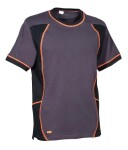 Pracovné tričko Cofra Zuera Farba: Hnedá, Veľkosť: 3XL (V598_0_03_3XL)
