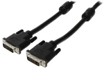 Valueline DVI-I kábel 24+5 M/M čierna / Video kábel / 2 m (VLCP32050B20)