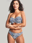 Vrchný diel plaviek Serengeti Bandeau blue animal SW1653 Panache