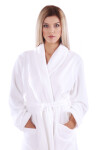 Unisex župan do sauny biely - Vestis S