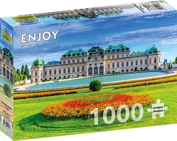 ENJOY Puzzle Zámok Belvedere, Viedeň