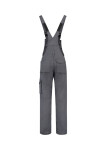 Priemyselné pracovné nohavice Dungaree Overall so šnúrkou unisex convoy grey S