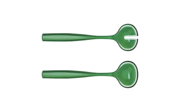 Guzzini DOLCEVITA zelená / Šalátový príbor / bioplast / 28 cm (29730169)